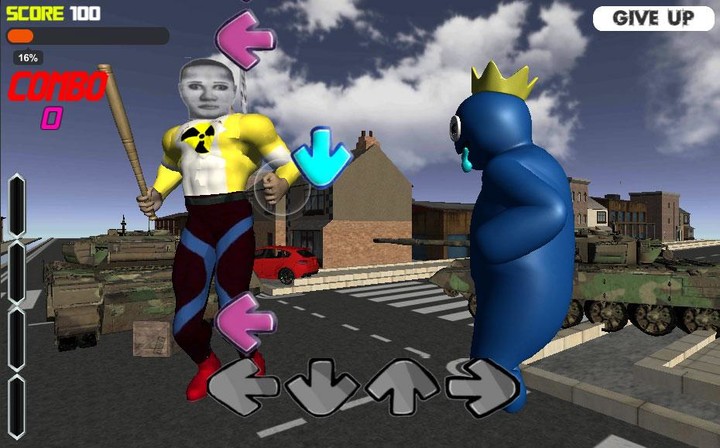 FNF Obunga Rope Hero V Rainbow screenshot image 5_Popularmodapk.com