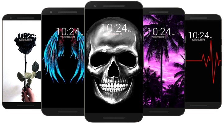 Black Wallpaper HD screenshot image 27_Popularmodapk.com