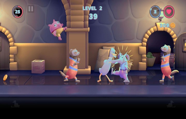 Punsh'N Kick Duck screenshot image 2_Popularmodapk.com