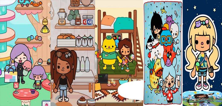 Toca Wallpaper screenshot image 4_Popularmodapk.com