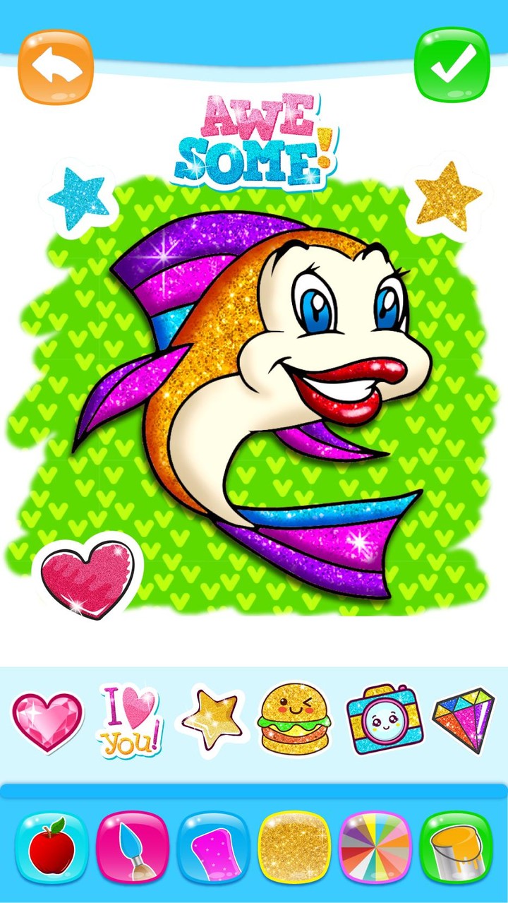 Baby Shark Coloring and Drawing For kids screenshot image 12_Popularmodapk.com