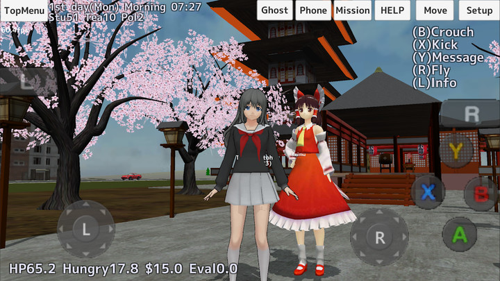 School Girls Simulator screenshot image 2_Popularmodapk.com