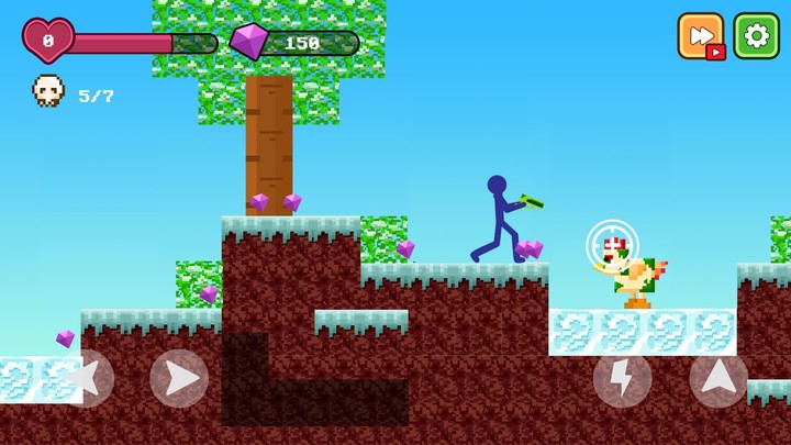 Stickman vs Monster School screenshot image 1_Popularmodapk.com