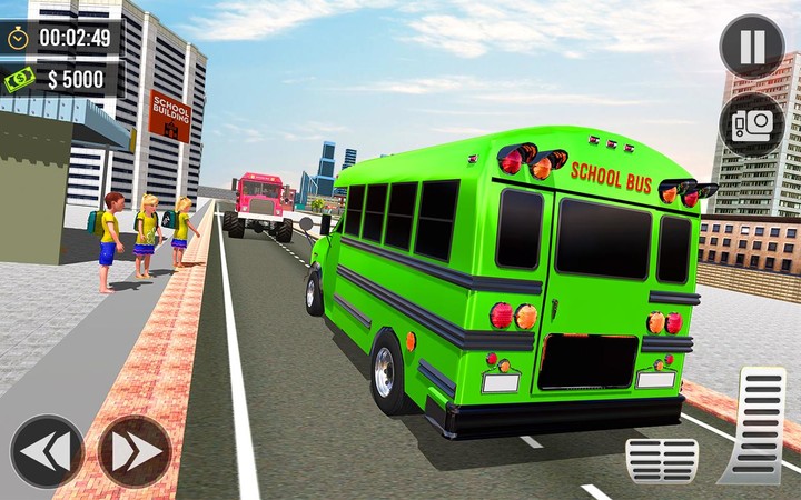 School Bus Driving Games 3D screenshot image 2_Popularmodapk.com