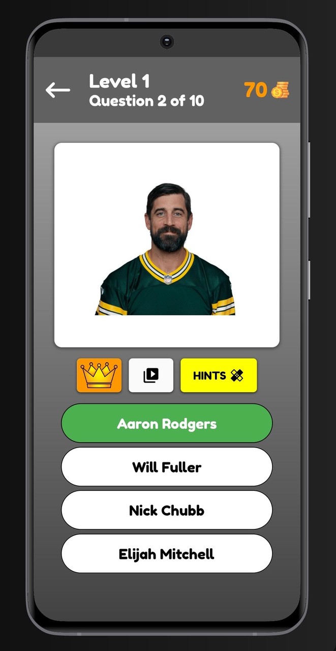 American Football Quiz - NFL screenshot image 3_Popularmodapk.com
