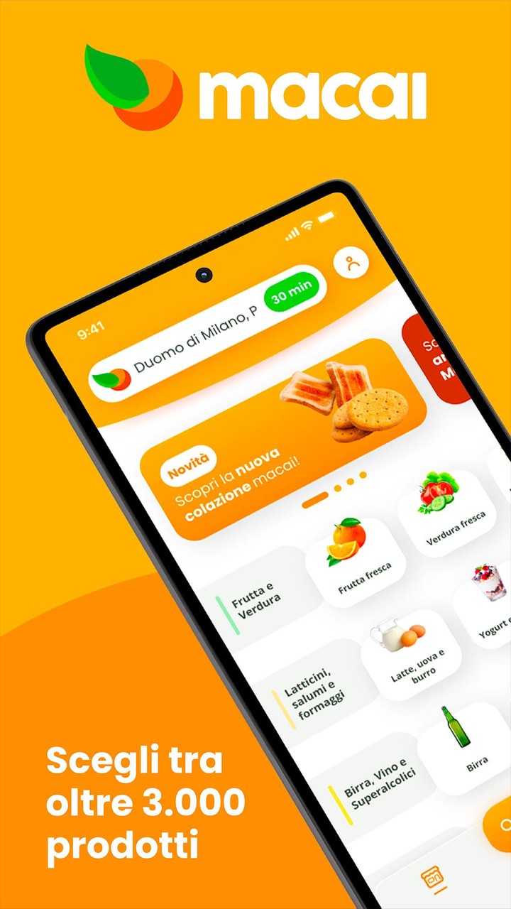 Macai - La tua spesa online screenshot image 1_Popularmodapk.com