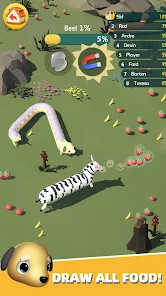Snake.Zoo: io Snake Worm Game<span>(Ad-free and rewarded)</span> screenshot image 5_Popularmodapk.com