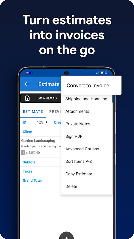 ProBooks: Simple Invoice Maker screenshot image 6_Popularmodapk.com