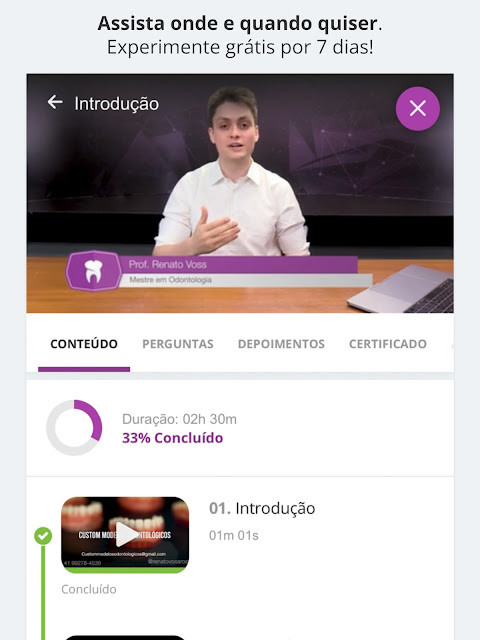 iDent - Cursos de Odontologia screenshot image 10_Popularmodapk.com