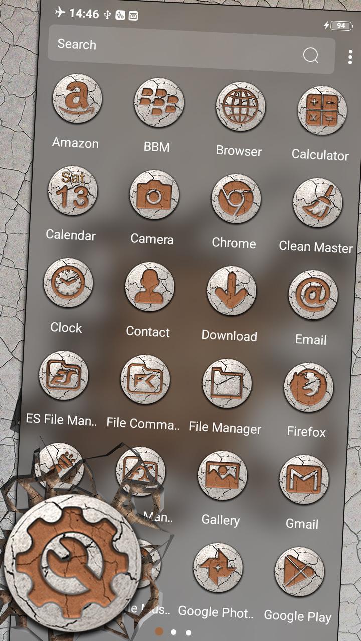 Crack Texture Theme Launcher screenshot image 5_Popularmodapk.com