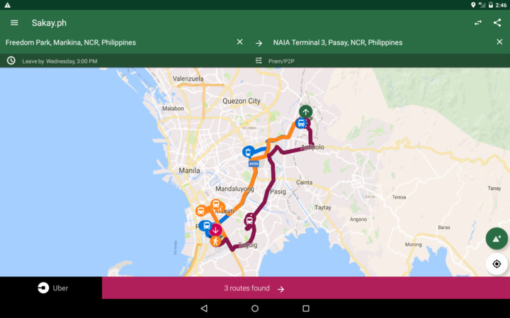Sakay.ph — Metro Manila Commute Directions screenshot image 8_Popularmodapk.com