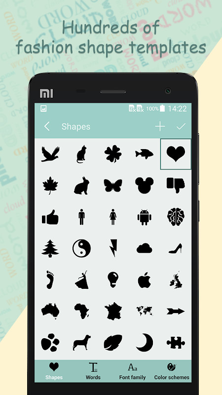 Word Clouds: word art designer screenshot image 1_Popularmodapk.com