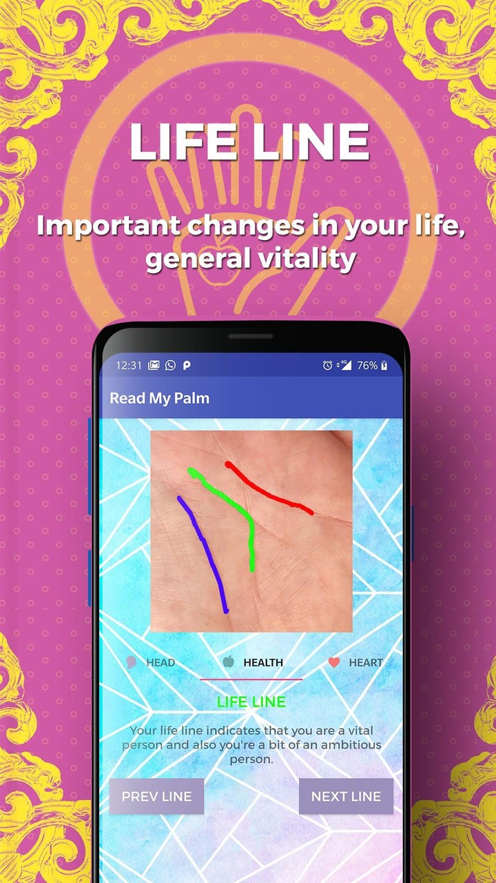 Palm Reader Scanner. Hand Read screenshot image 7_Popularmodapk.com