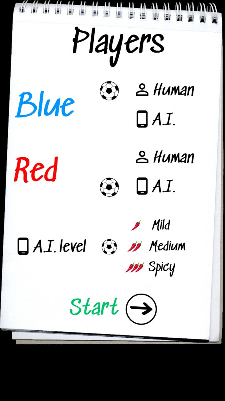 Paper Soccer screenshot image 4_Popularmodapk.com