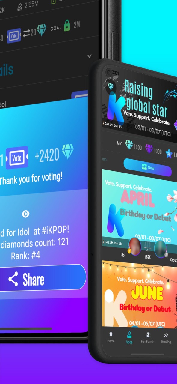 iKPOP Fan Zone KPOP JPOP idol screenshot image 5_Popularmodapk.com