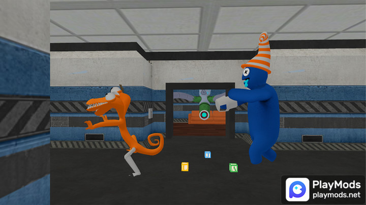 Blue Monsters: Rainbow Room<span>(AD Remove-Free Rewards)</span> screenshot image 2_Popularmodapk.com