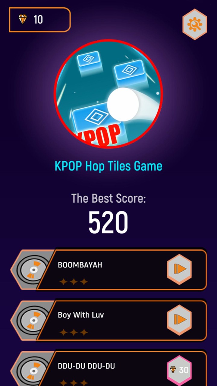 Kpop 3D Hop Tiles Dance Ball screenshot image 1_Popularmodapk.com