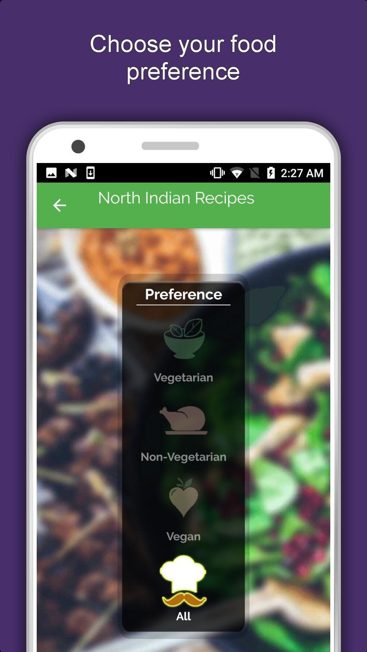 North Indian Food Recipes Book screenshot image 1_Popularmodapk.com