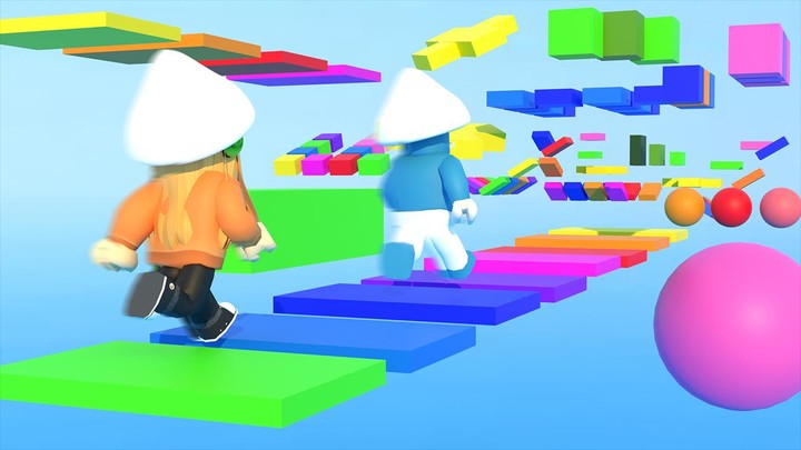 Jump Up: Blocky Sky Challenge screenshot image 5_Popularmodapk.com