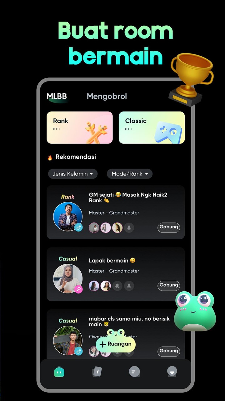 Aiko - ML Team Up & Voice Chat screenshot image 5_Popularmodapk.com