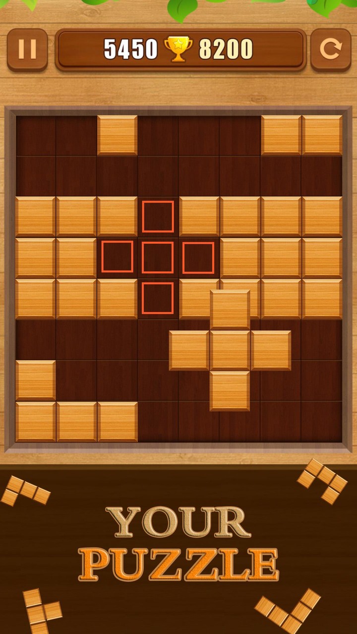 Wood Block Puzzle screenshot image 4_Popularmodapk.com