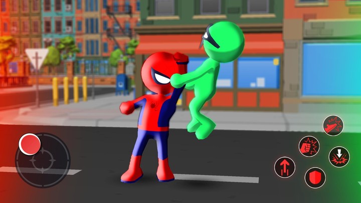 Stickman Fighter: Spider Hero screenshot image 3_Popularmodapk.com