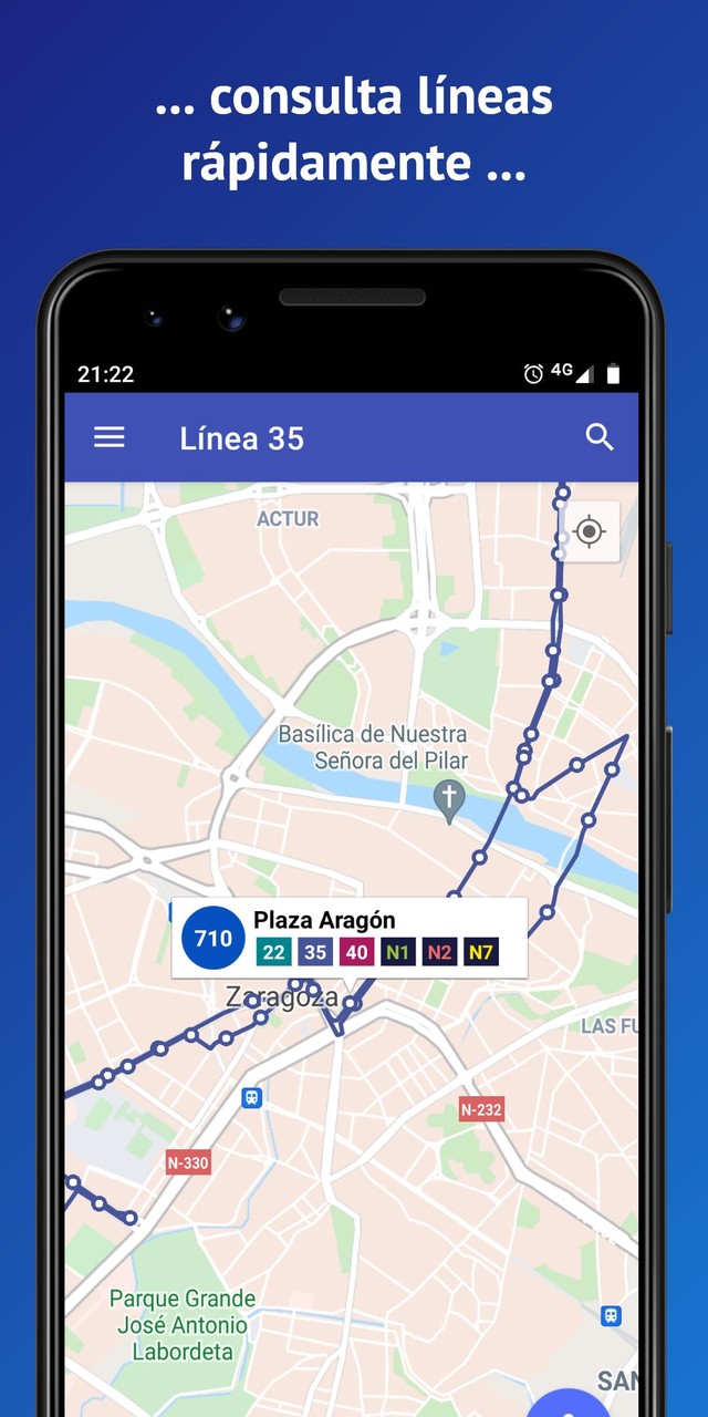 Mueve Zaragoza screenshot image 2_Popularmodapk.com