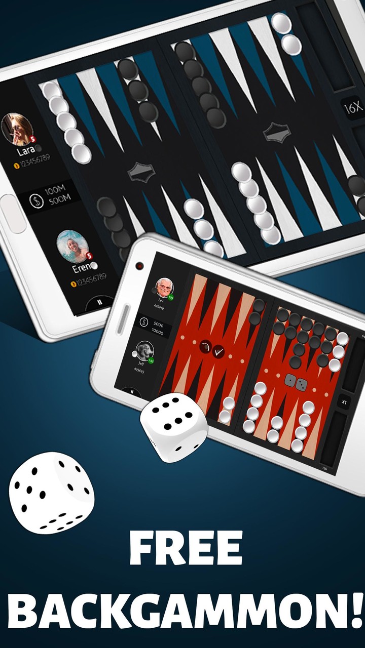 Backgammon Offline screenshot image 2_Popularmodapk.com