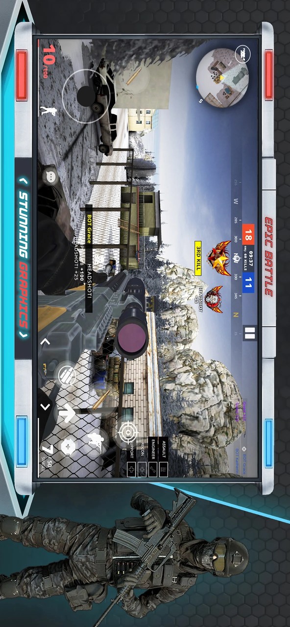 Epic Battle CS GO Mobile Game<span>(Mod Menu)</span> screenshot image 4_Popularmodapk.com