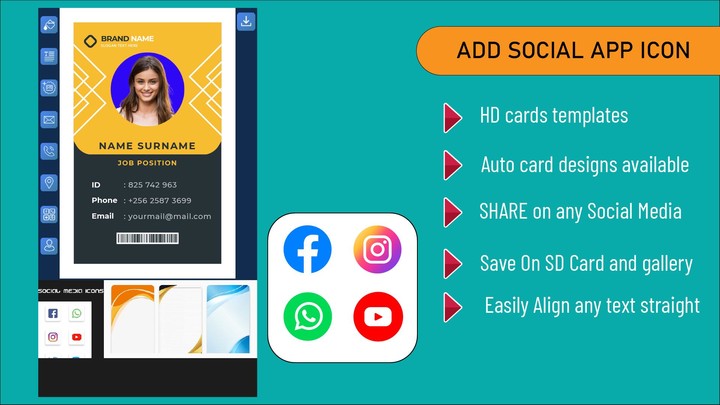 Employee ID Card Maker App screenshot image 10_Popularmodapk.com
