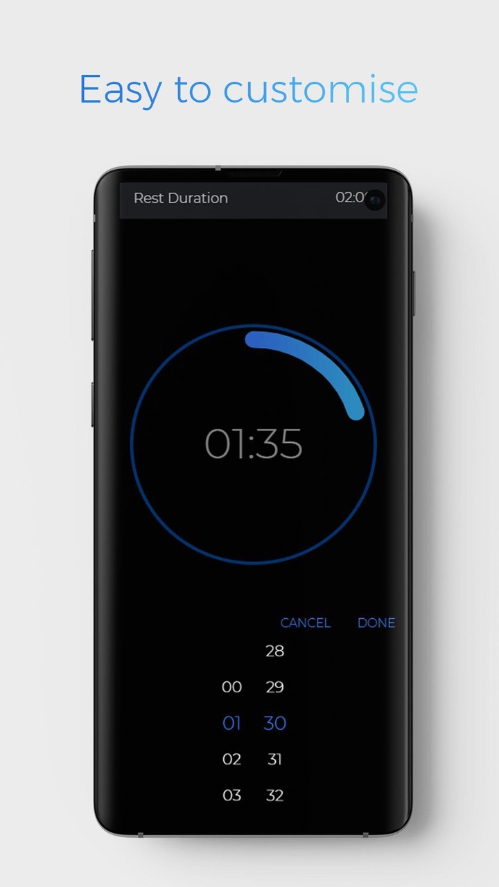 Gym Rest Timer screenshot image 7_Popularmodapk.com