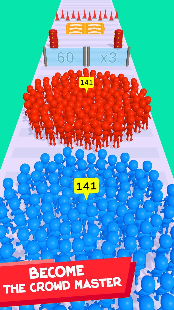 Count Crowd Runner Stickman 3D screenshot image 2_Popularmodapk.com