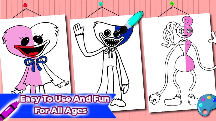 Poppy Coloring Pages Playtime screenshot image 13_Popularmodapk.com