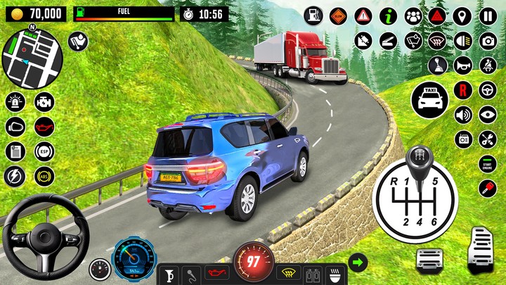 Crazy Car Transport Truck Game screenshot image 3_Popularmodapk.com