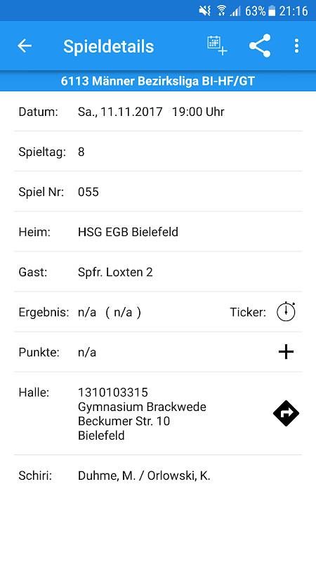 HSG EGB Bielefeld screenshot image 1_Popularmodapk.com