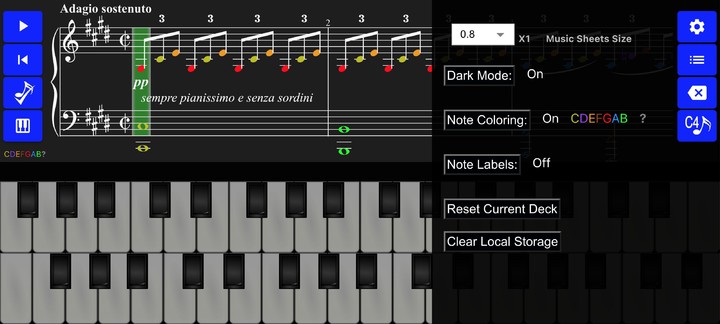 Piano Flashcards screenshot image 8_Popularmodapk.com