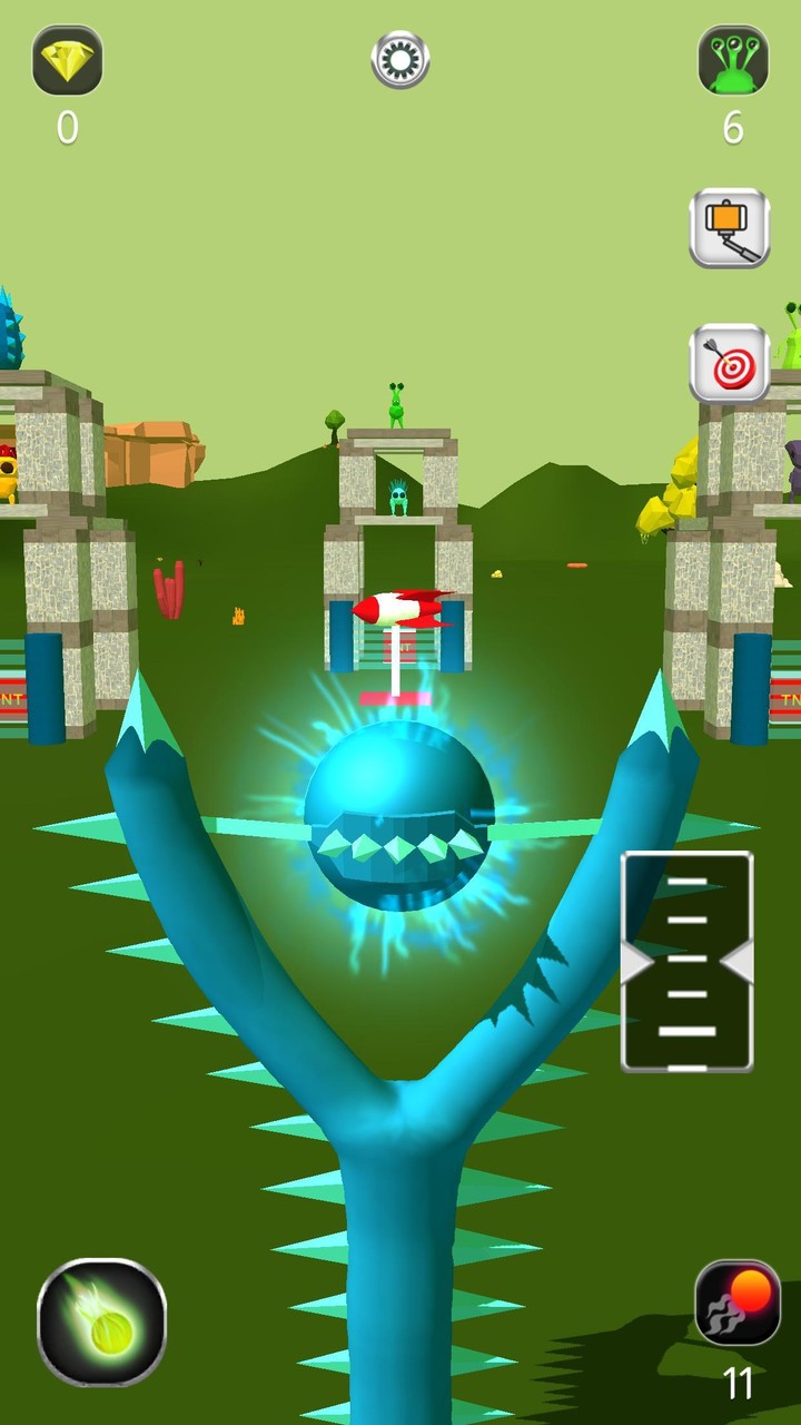 Aliens Catapult screenshot image 5_Popularmodapk.com