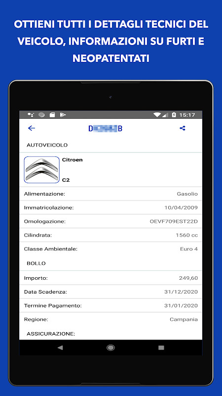 iTarga - Verify Italian license plate screenshot image 14_Popularmodapk.com