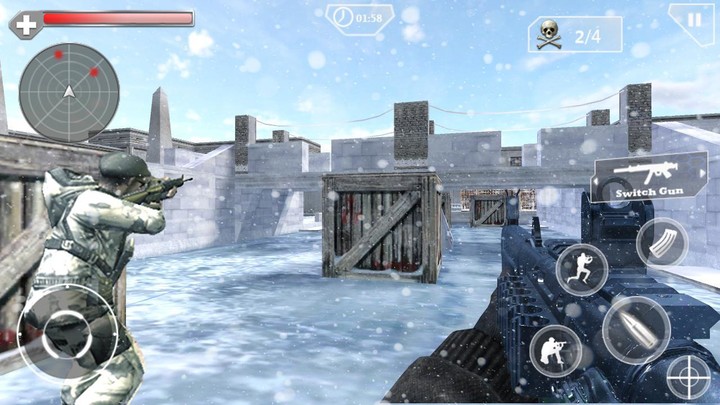 SWAT Sniper Army Mission screenshot image 3_Popularmodapk.com