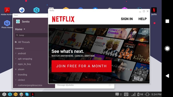 Sentio Desktop (Lollipop, Marshmallow) screenshot image 3_Popularmodapk.com