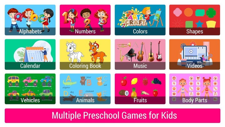 Preschool Games For Kids Pre K screenshot image 1_Popularmodapk.com