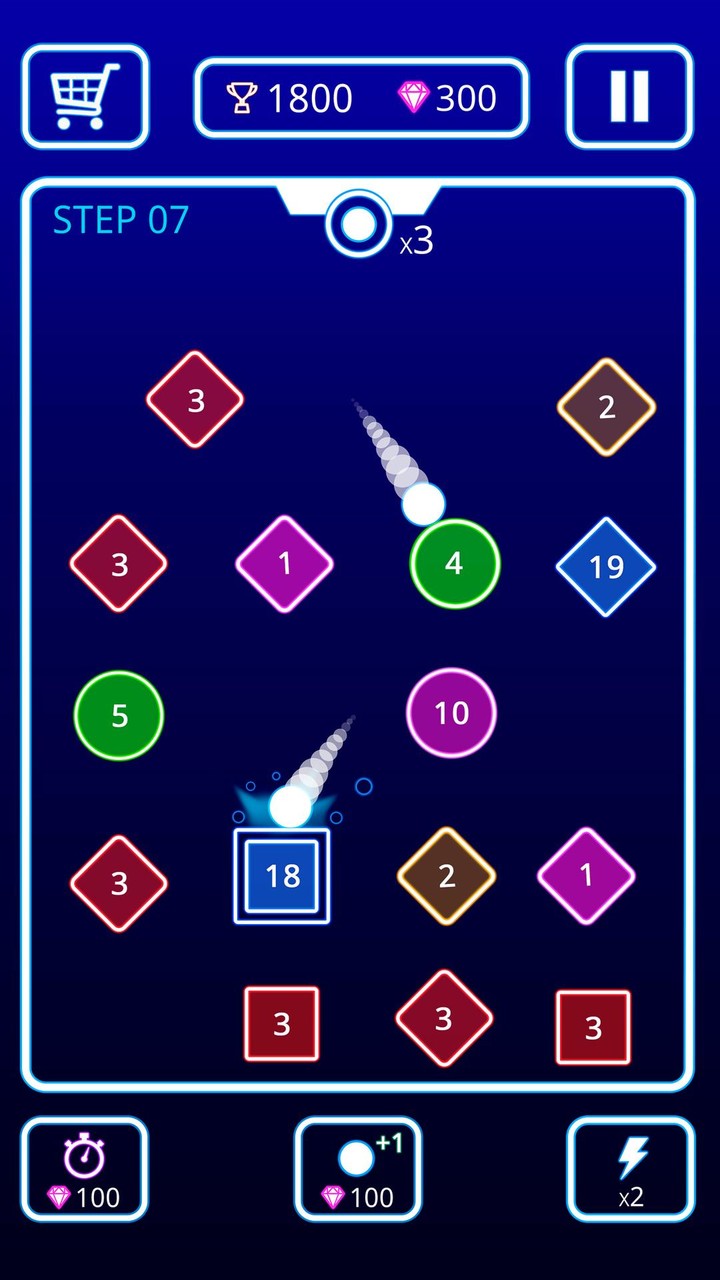 Bombs Drops - Physics balls screenshot image 2_Popularmodapk.com