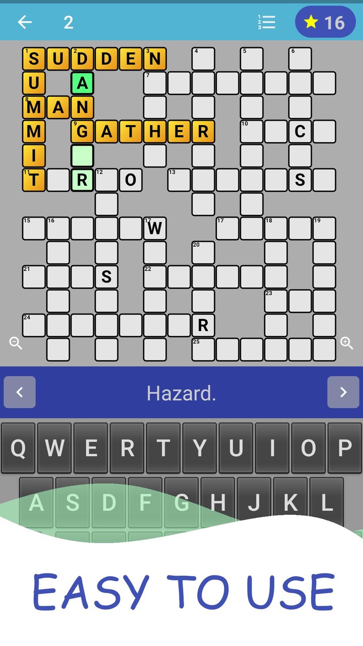 English Crossword puzzle screenshot image 3_Popularmodapk.com