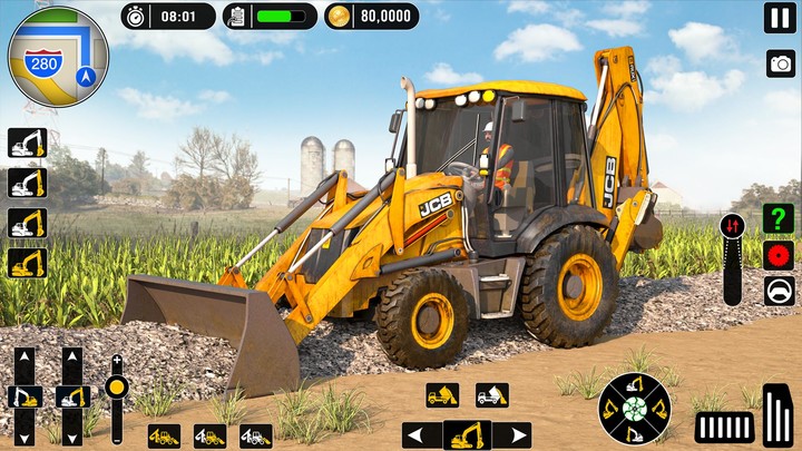 JCB Construction Driving Game screenshot image 2_Popularmodapk.com