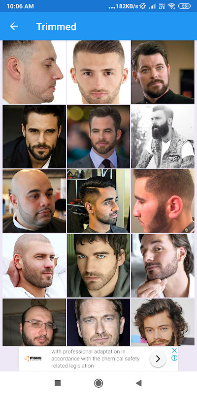 Beard Styles: Stubble Beard, Moustache Style screenshot image 6_Popularmodapk.com