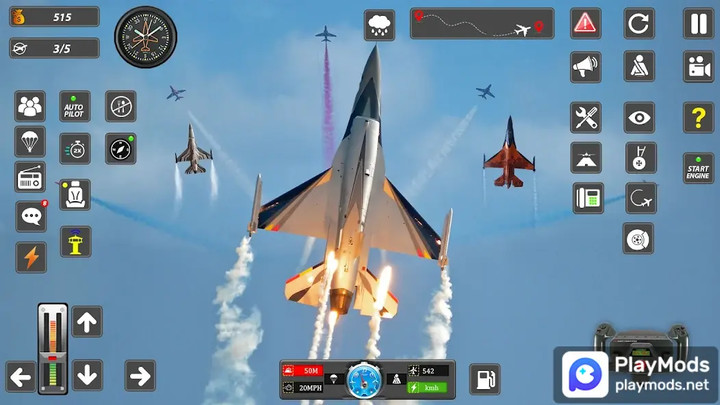 Real Flight Sim Airplane Games<span>(No Ads)</span> screenshot image 3_Popularmodapk.com