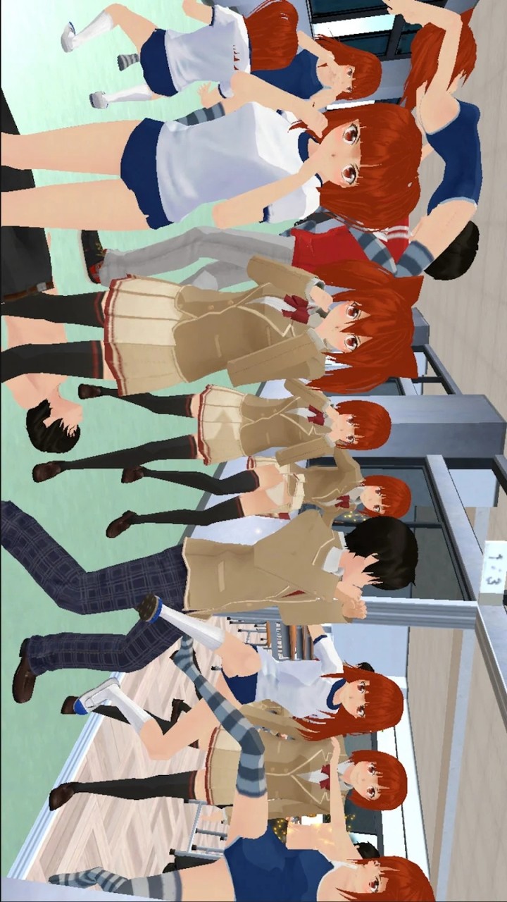 Musou School Simulator(Mod) screenshot image 9_Popularmodapk.com