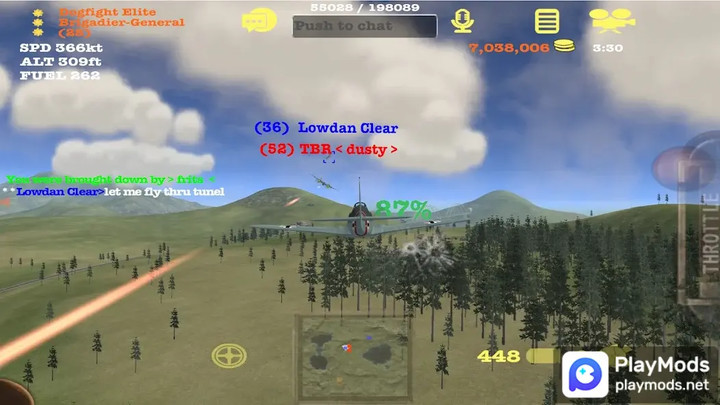 Dogfight Elite<span>(Speed change)</span> screenshot image 1_Popularmodapk.com
