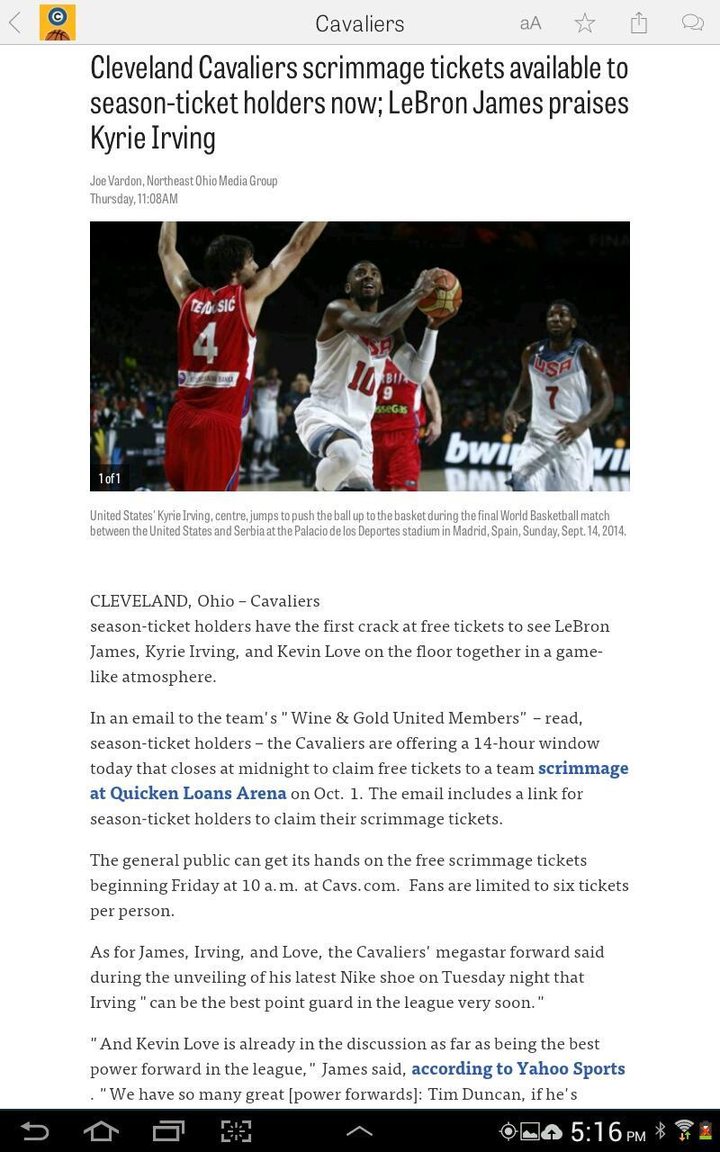 cleveland.com: Cavaliers News screenshot image 30_Popularmodapk.com