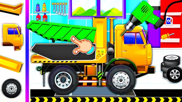 Assemble Construction Trucks screenshot image 1_Popularmodapk.com